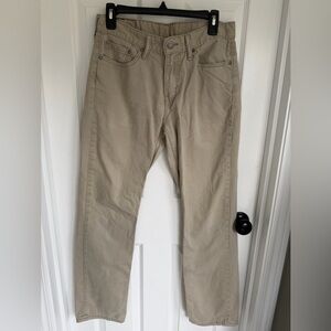 Levi's 514 Straight Khaki Pants - Beige